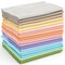 20 Fat Quarter Bundle -100% Cotton | Pure Solids | Pastel Mix - 20 Colors | Quilting & Crafting Soft Fabric | Gift Set